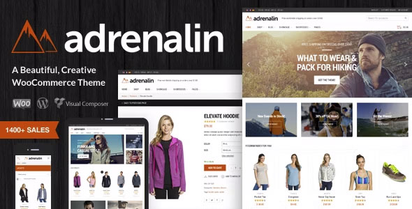 Adrenalin - Multi-Purpose WooCommerce Theme