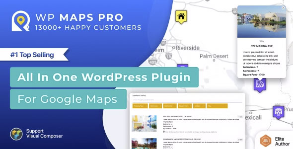 Advanced Google Maps Plugin for Wordpress