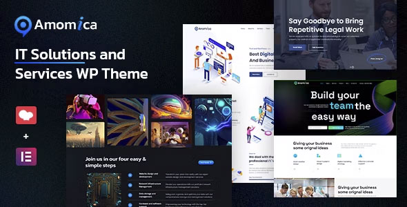 Anomica - IT Solutions and Services WordPress Theme