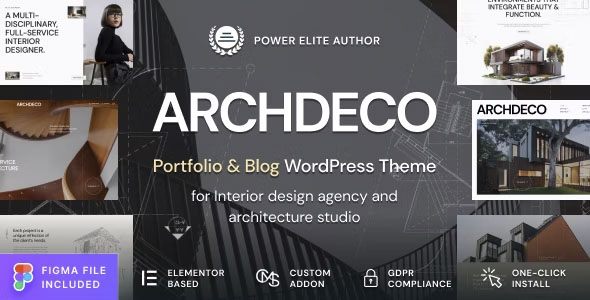 Archdeco - Architecture & Interior Design Agency Portfolio WordPress Theme