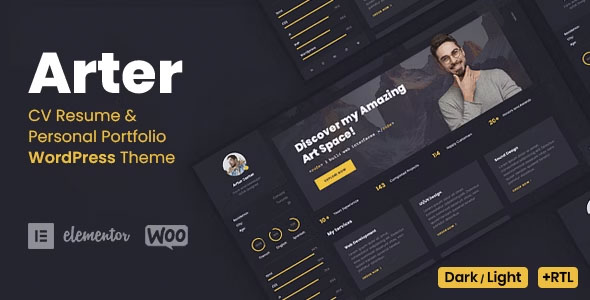 Arter - Resume WordPress Theme