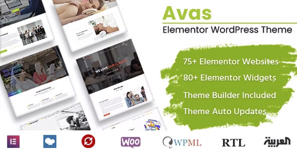 Avas - Multi-Purpose WordPress Theme