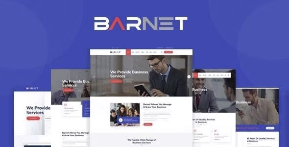 Barnet - Business Consulting WordPress Theme