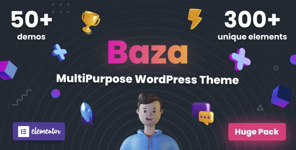 Baza - Creative MultiPurpose WordPress Theme