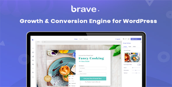 Brave - Drag n Drop WordPress Popup, Optin, Lead Gen & Survey Builder