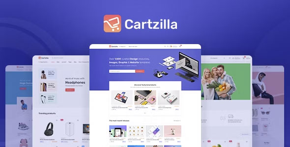 Cartzilla - Digital Marketplace & Grocery Store WordPress Theme