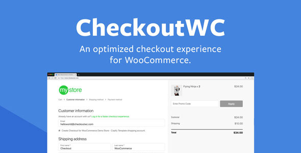 CheckoutWC - Optimized Checkout Page for WooCommerce