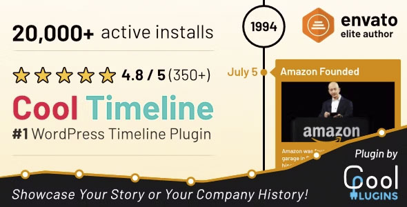 Cool Timeline Pro - WordPress Timeline Plugin