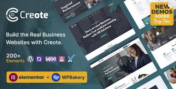 Creote - Consulting Business WordPress Theme