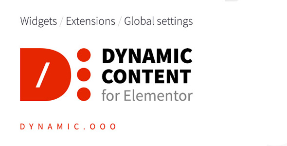 Dynamic Content for Elementor