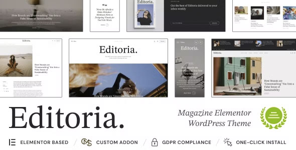 Editoria - Newspaper & Magazine WordPress Theme