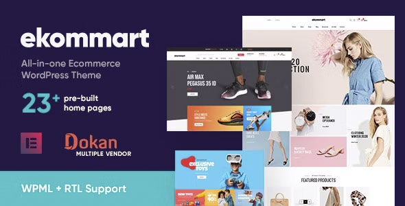 ekommart - All-in-one eCommerce WordPress Theme