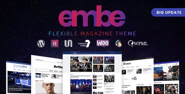 EmBe - Flexible Magazine WordPress Theme