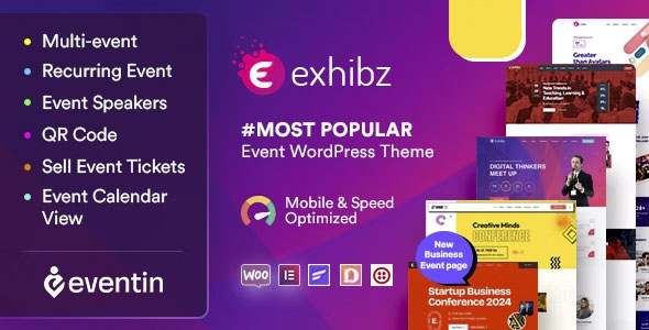 Exhibz - Event Conference WordPress Theme