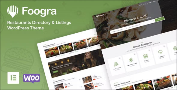 Foogra - Restaurants Directory & Listings WordPress Theme