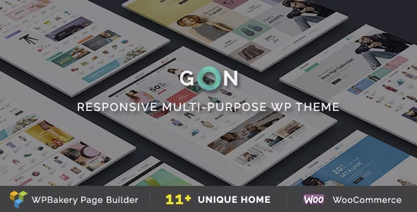 Gon - Responsive Multi-Purpose Theme