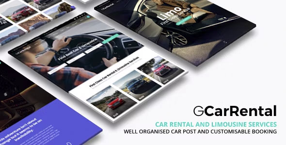 Grand Car Rental - Limousine Car Rental WordPress