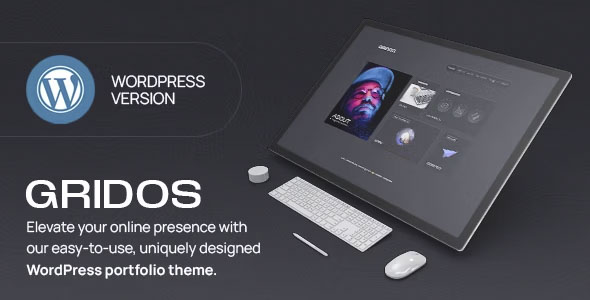 Gridos - Creative Personal Portfolio WordPress Theme