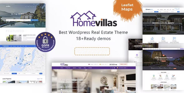 Home Villas - Real Estate WordPress Theme