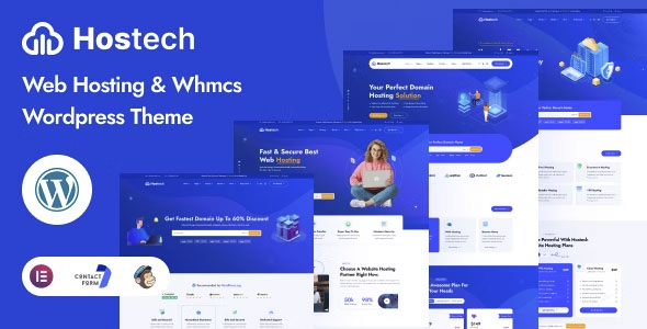 Hostech - Web hosting & WHMCS WordPress theme