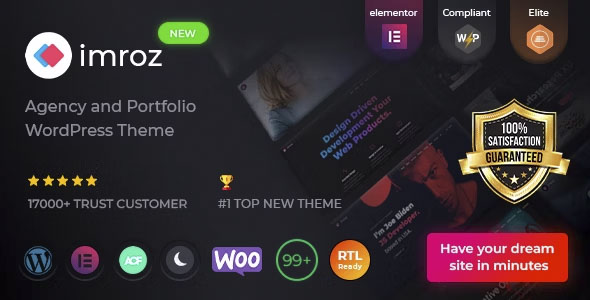 Imroz - Agency & Portfolio Theme