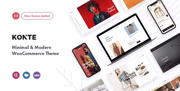 Konte - Minimal & Modern WooCommerce Theme