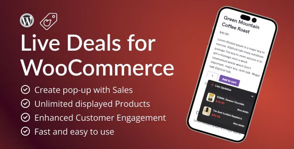 Live Deals for WooCommerce