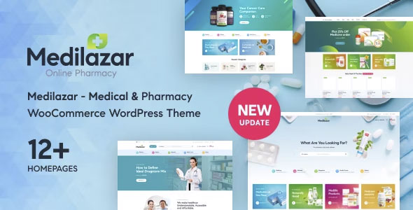 Medilazar - Pharmacy Medical WooCommerce WordPress Theme