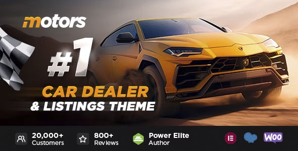 Motors - Car Dealer, Rental & Listing WordPress theme