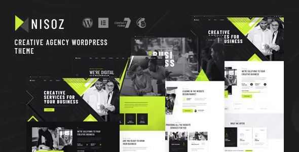 Nisoz - Creative Agency WordPress Theme