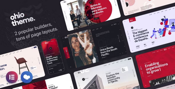 Ohio - Creative Portfolio & Agency WordPress Theme