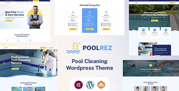 Poolrez - Pool Cleaning WordPress Theme