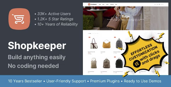 Shopkeeper - Responsive WordPress Theme