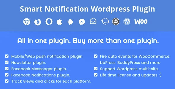 Smart Notification Wordpress Plugin