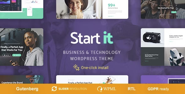 Start It - Technology & Startup WP Theme