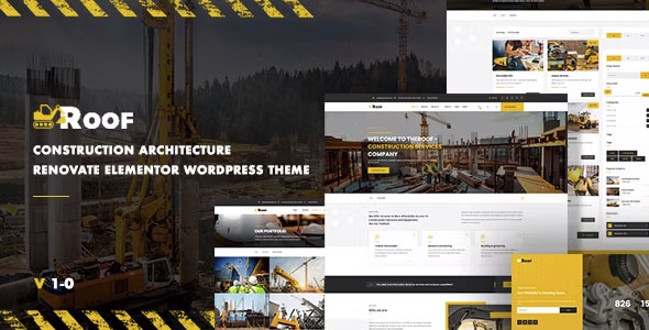 TheRoof – Construction And Architecture WordPress Theme