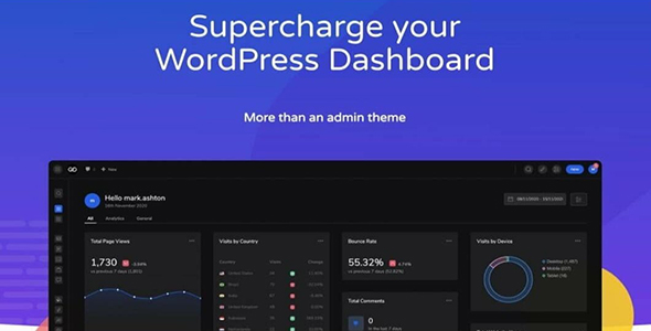 UiPress - Supercharge your WordPress Dashboard