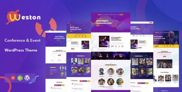 Weston - Conference & Event WordPress Theme