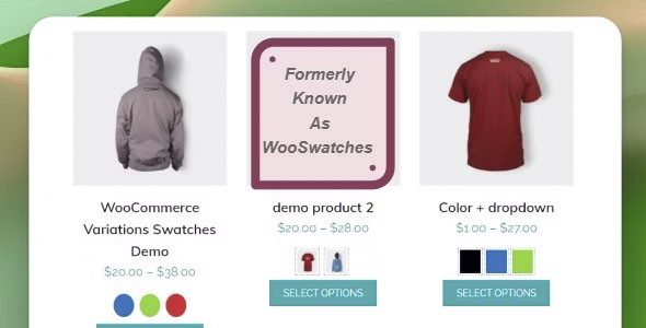 WooCommerce Color or Image Variation Swatches