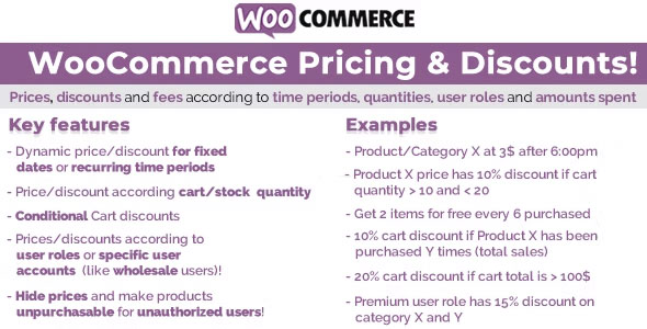 WooCommerce Pricing & Discounts!