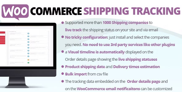 WooCommerce Shipping Tracking Plugin