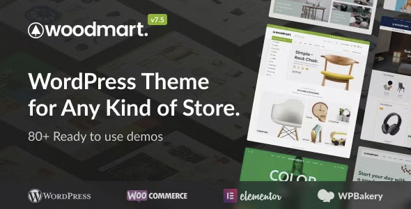 WoodMart - Responsive WooCommerce Wordpress Theme