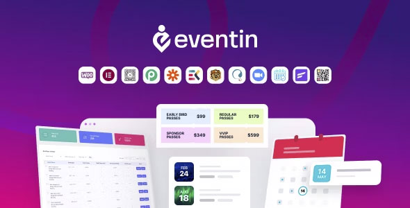 WP Eventin - Events Manager & Tickets Selling Plugin for WooCommerce