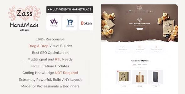 Zass - WooCommerce Theme for Handmade Artists and Artisans