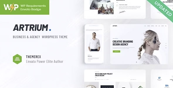 Artrium - Creative Agency & Web Studio Theme