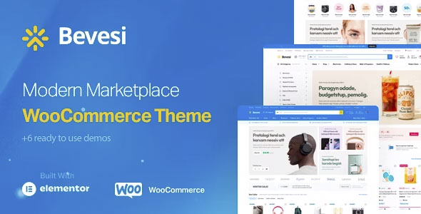 Bevesi - Multi-Vendor and Marketplace WooCommerce Theme