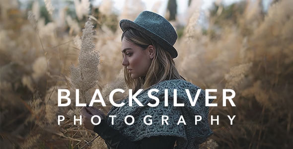 Blacksilver - Photography Theme for WordPress