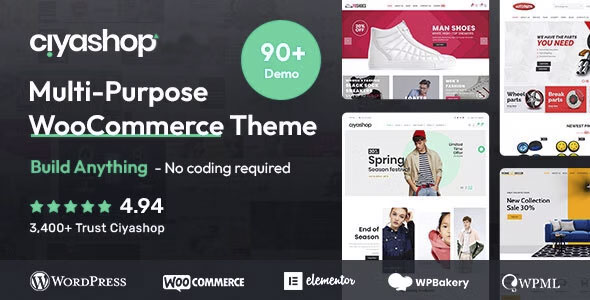 CiyaShop - Responsive Multi-Purpose Theme