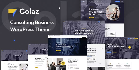 Colaz - Business Consulting WordPress Theme