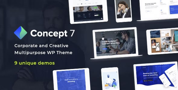 Concept Seven - Responsive Multipurpose Theme